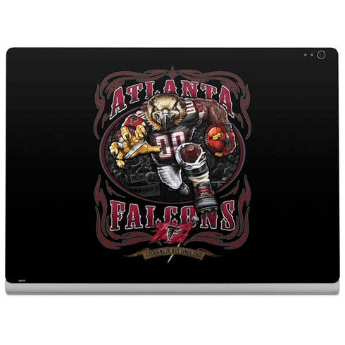 Liquid Blue NFL Atlanta Falcons Running Back Surface Book 2 13.5in Skin